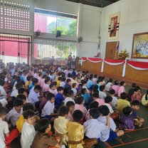 whole school at activity day